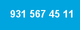 931 567 45 11 931 567 45 11